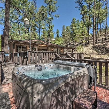 Tranquil Cabin With Stream And Deck Near Dtwn Ruidoso! Exteriör bild