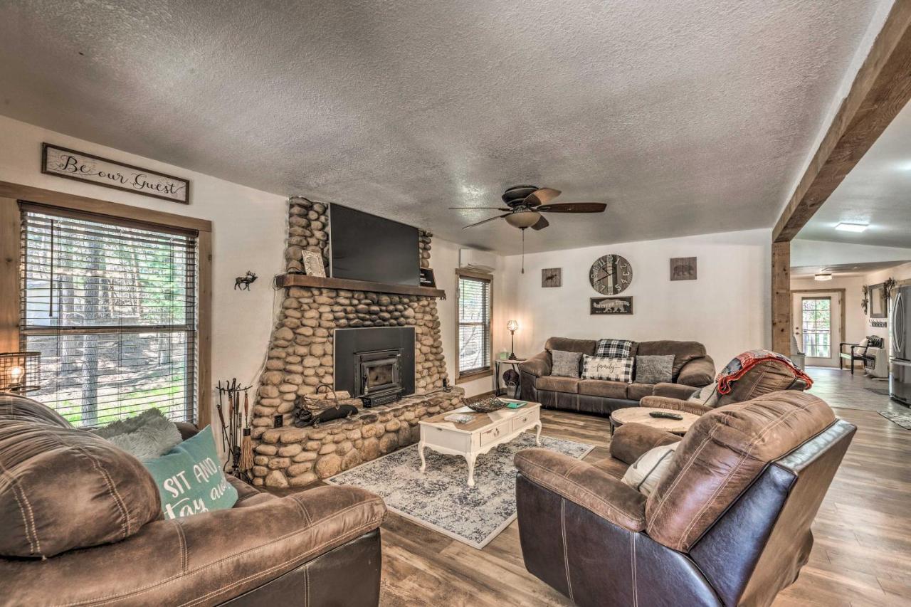 Tranquil Cabin With Stream And Deck Near Dtwn Ruidoso! Exteriör bild