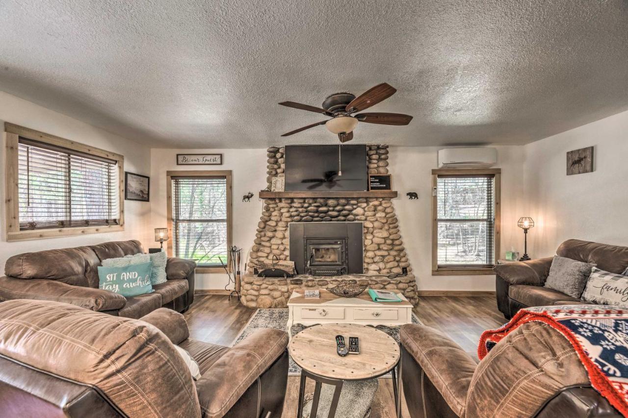 Tranquil Cabin With Stream And Deck Near Dtwn Ruidoso! Exteriör bild