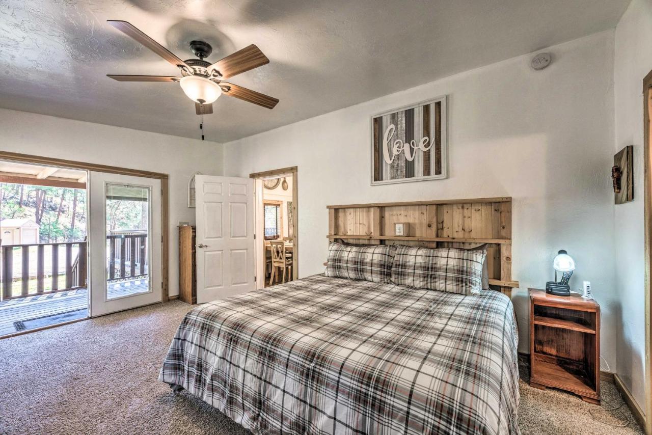 Tranquil Cabin With Stream And Deck Near Dtwn Ruidoso! Exteriör bild