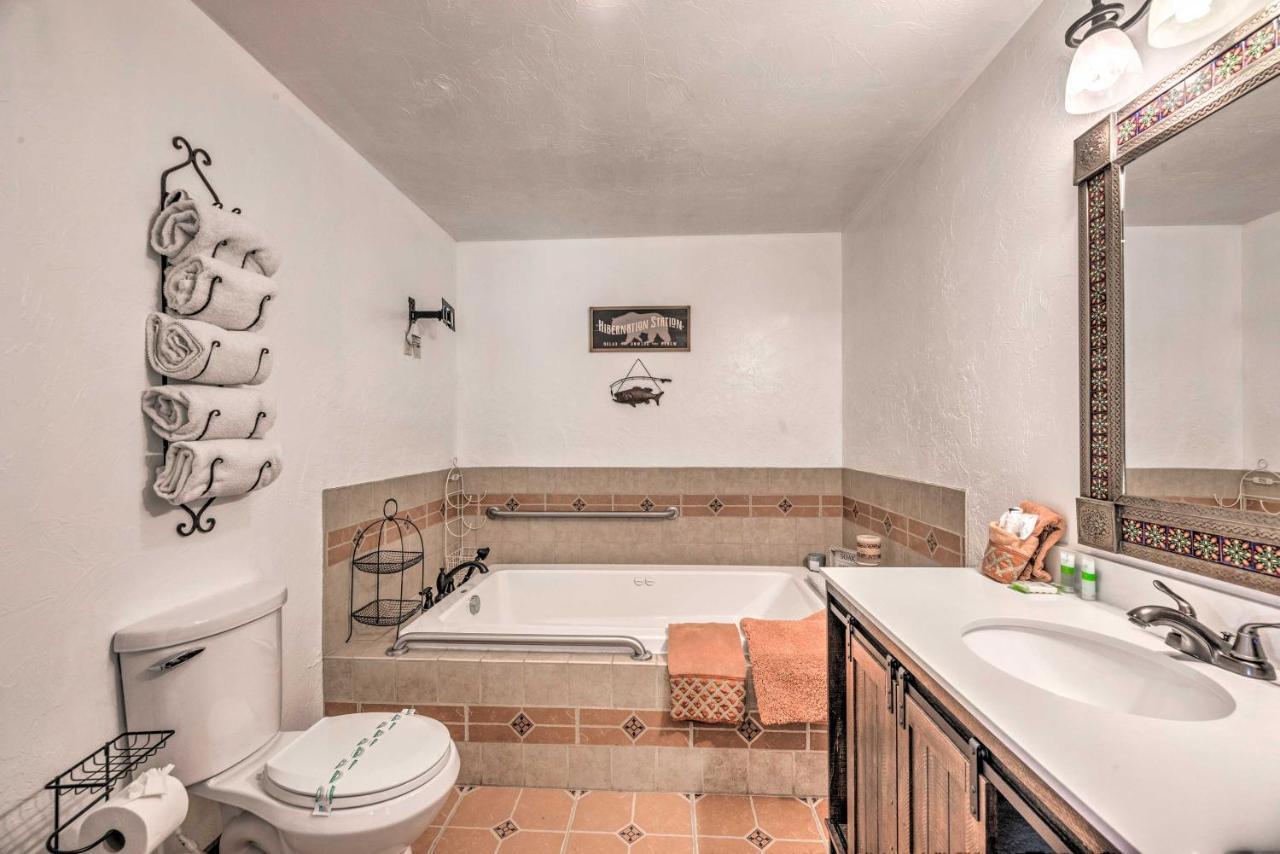 Tranquil Cabin With Stream And Deck Near Dtwn Ruidoso! Exteriör bild