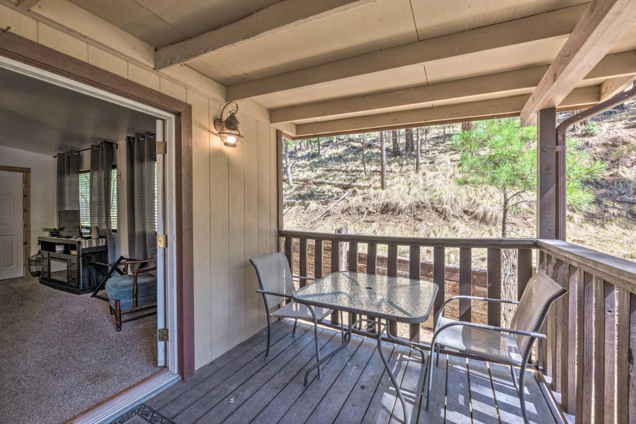 Tranquil Cabin With Stream And Deck Near Dtwn Ruidoso! Exteriör bild