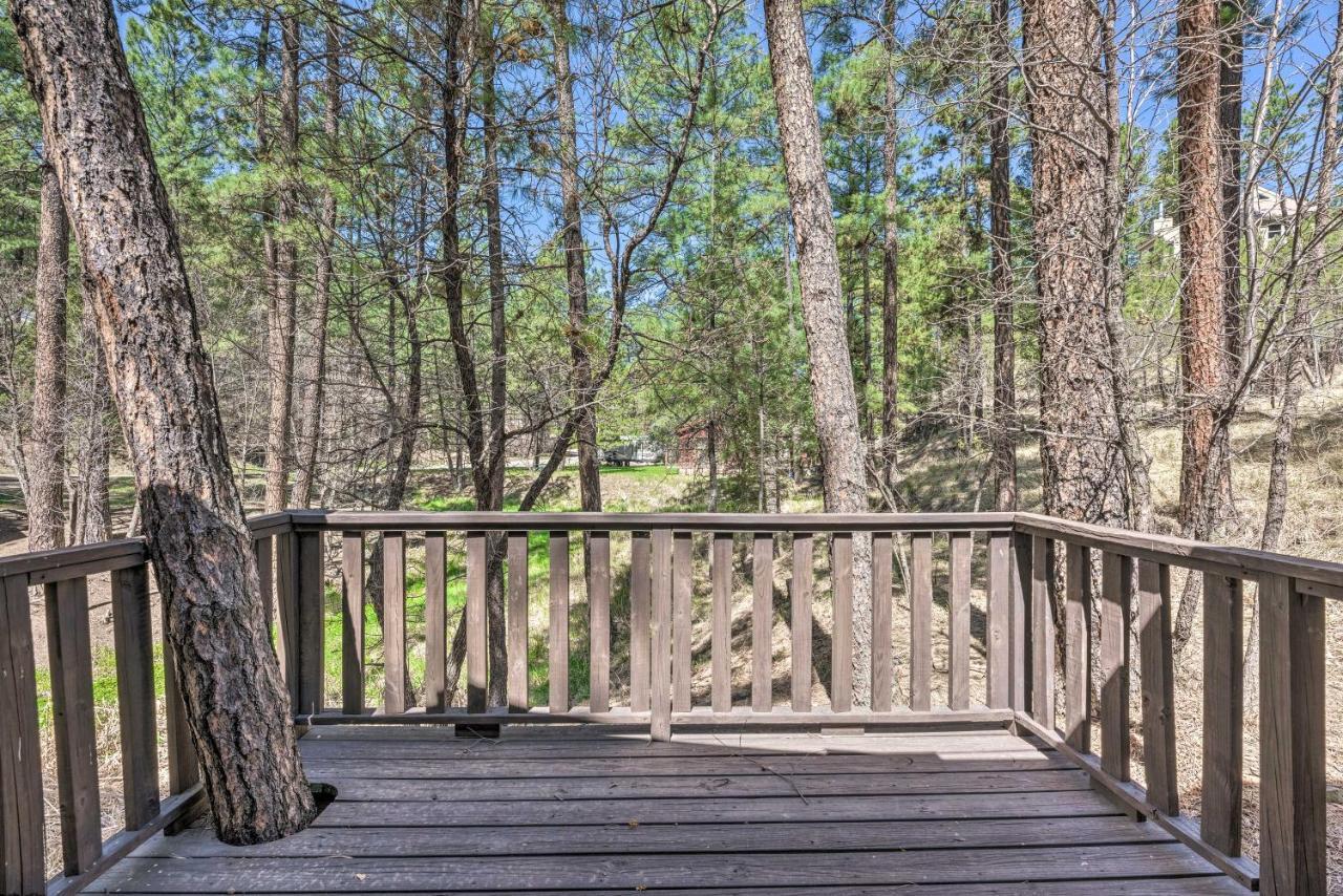 Tranquil Cabin With Stream And Deck Near Dtwn Ruidoso! Exteriör bild